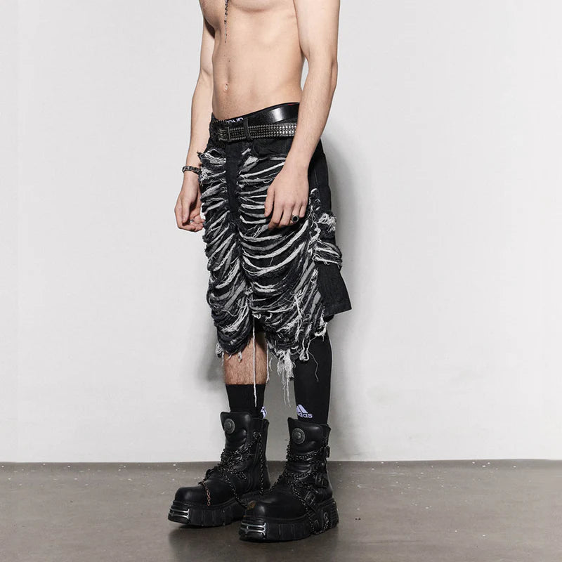 FRAGMENT HEAVY DENIM SHORTS