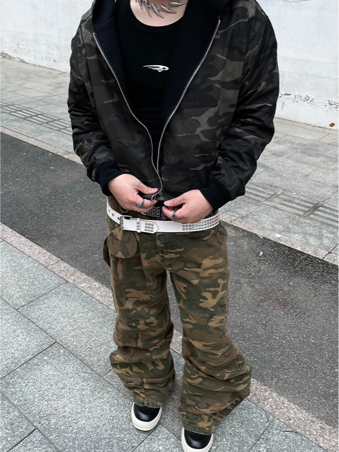 REVERSIBLE CAMO HOODIE
