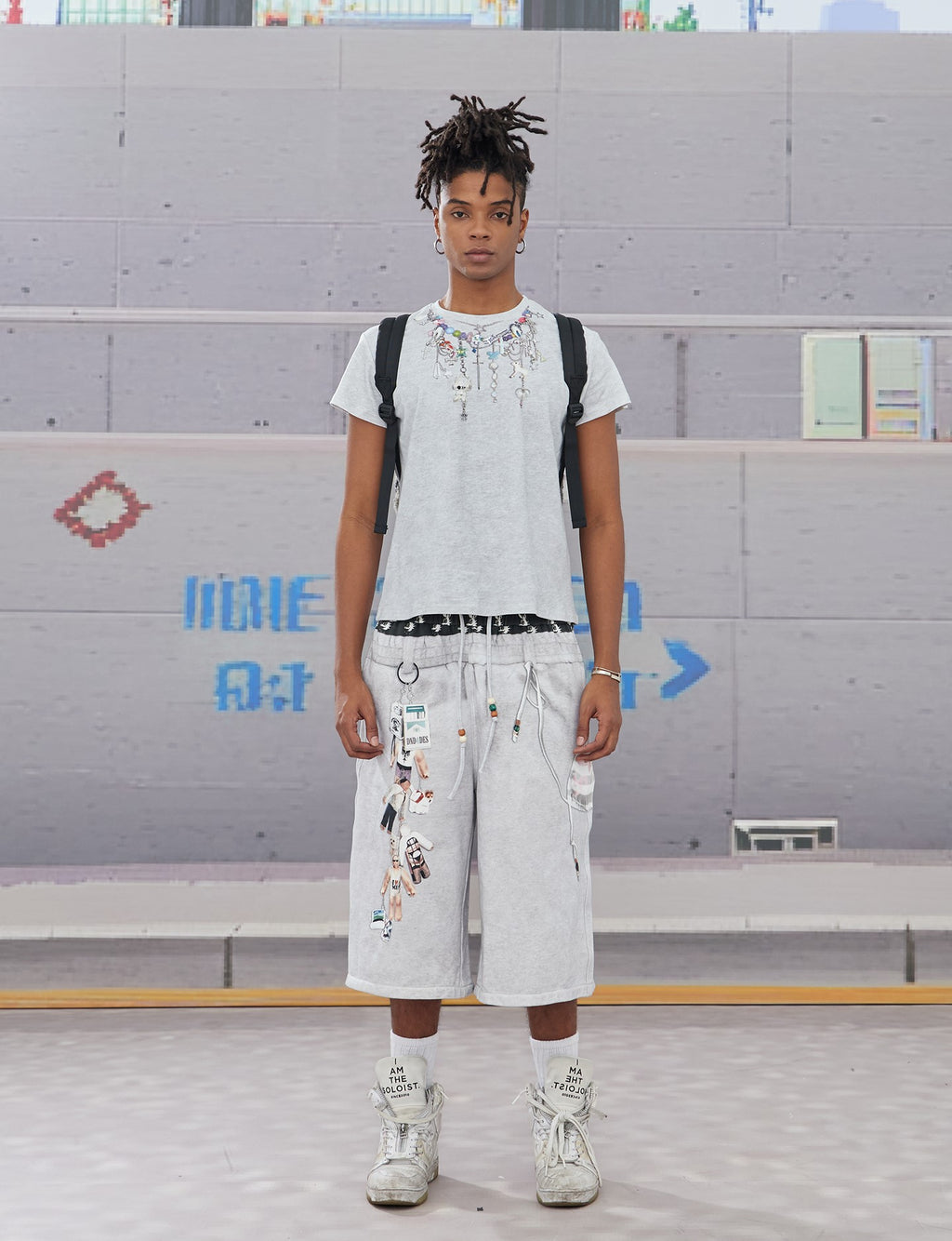 BLAZE CARTOON SWEAT SHORTS