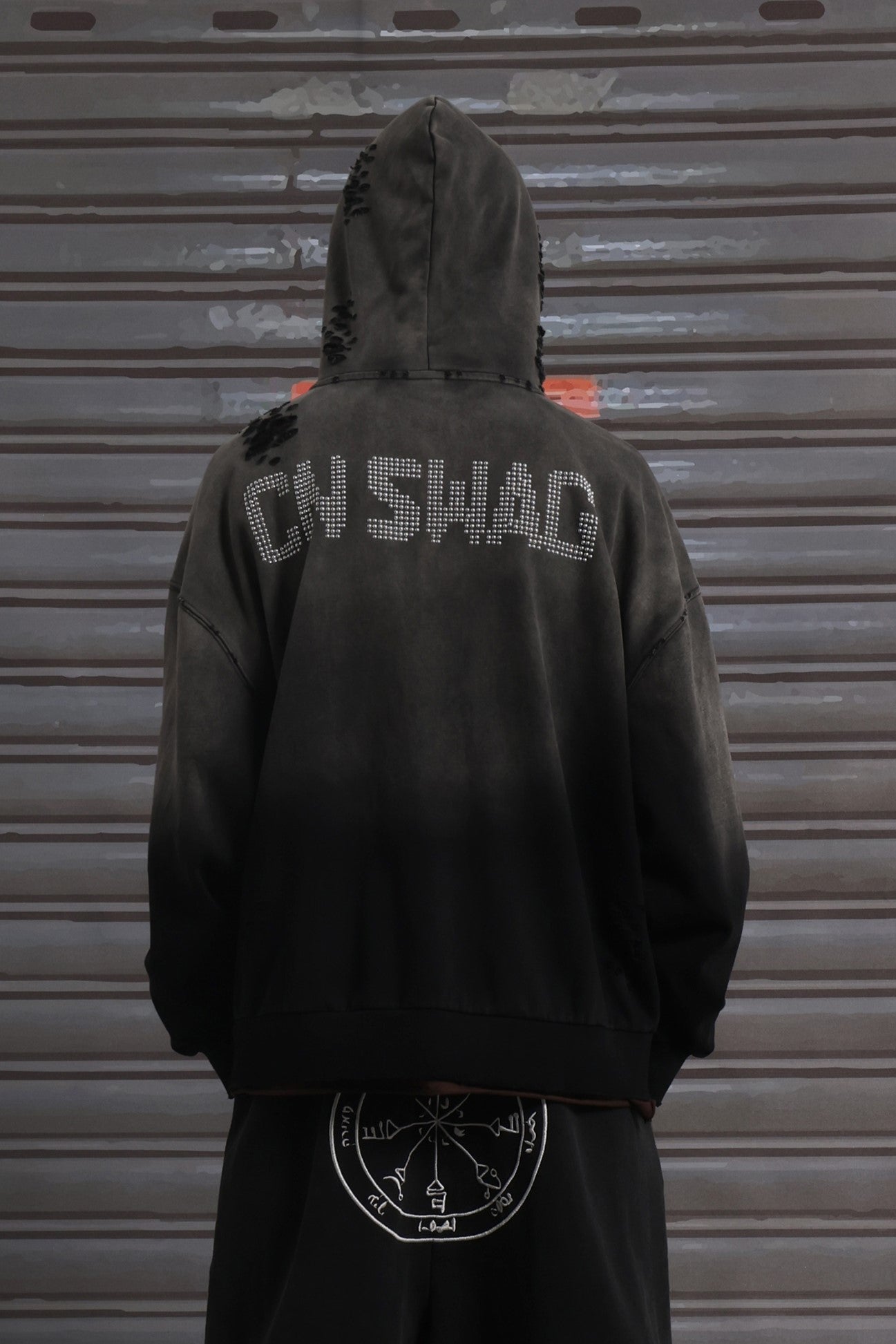 VISTA EMBROIDERED ZIP HOODIE