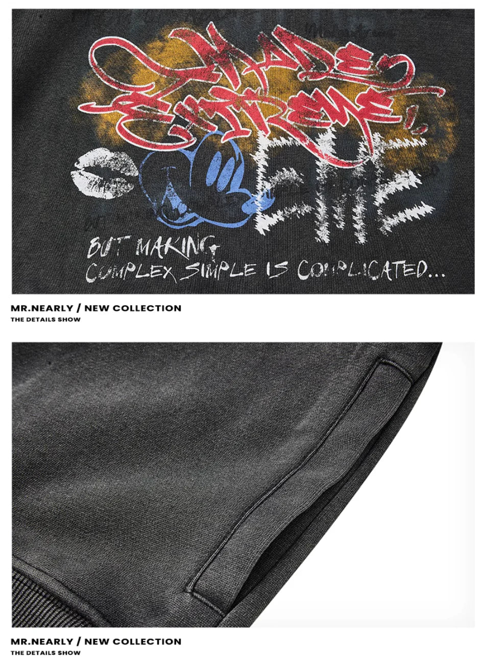 GRAFFITI ZIP HOODIE