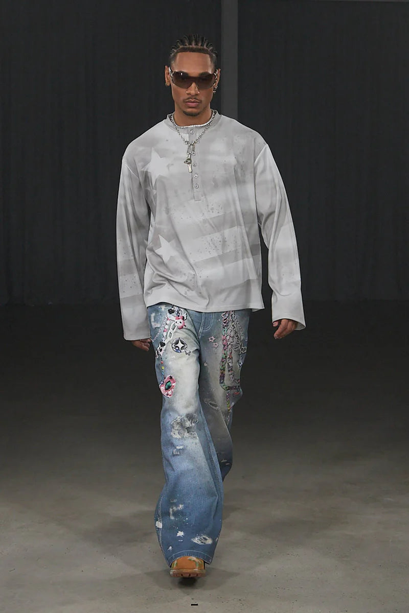 CAPTIVE CHAIN BAGGY PANTS