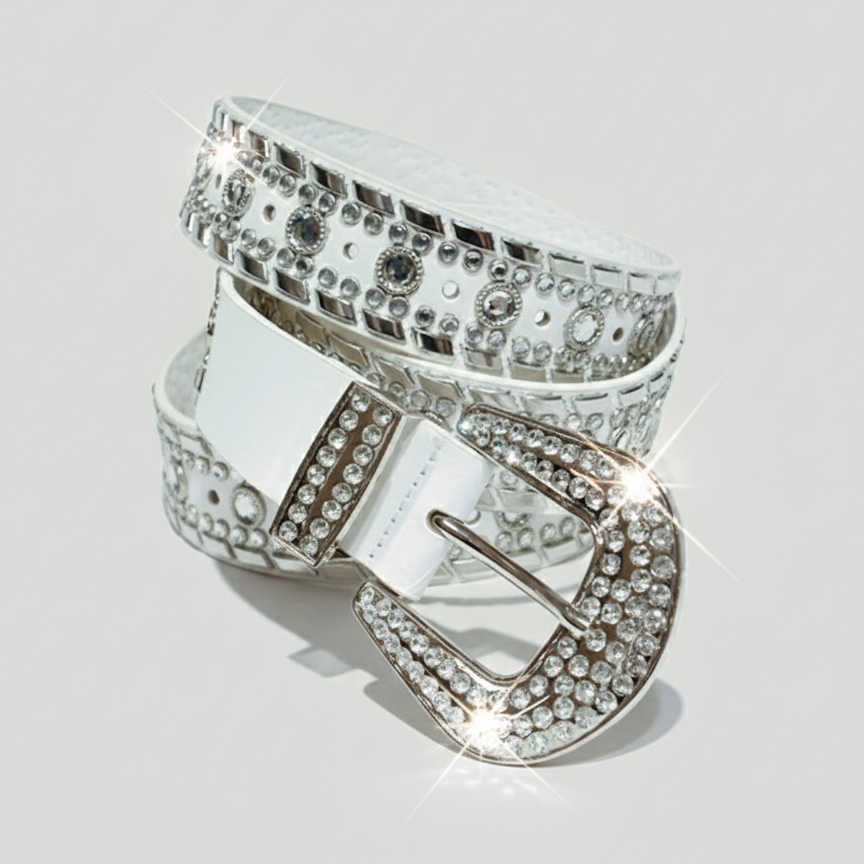 RHINESTONE ENCRUSTED BELT