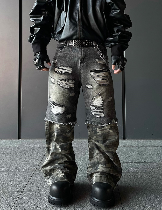 FUSION CAMO DENIM PANTS