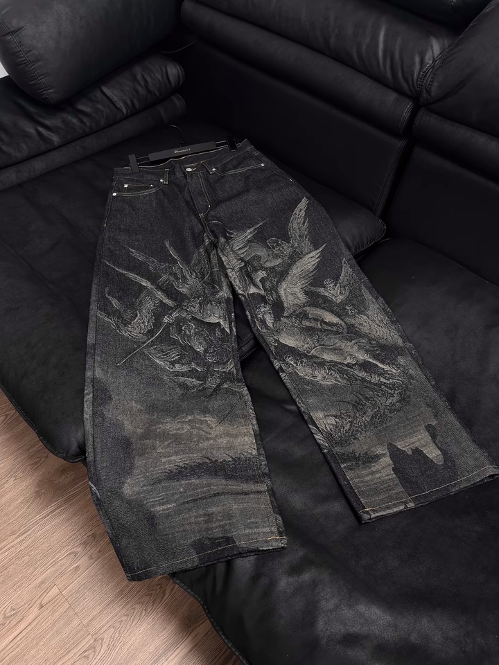 LOST PARADISE SHADOW DENIM PANTS