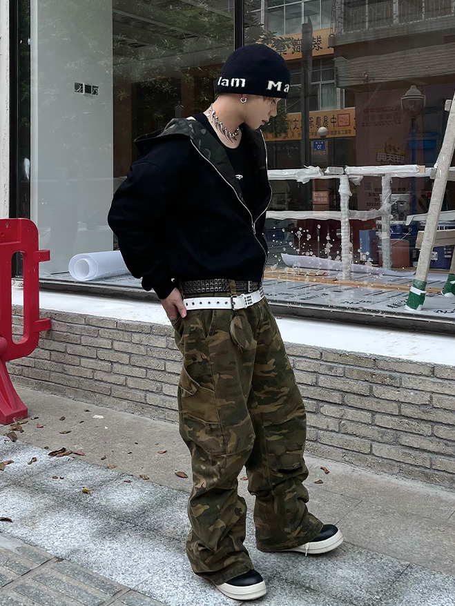 REVERSIBLE CAMO HOODIE