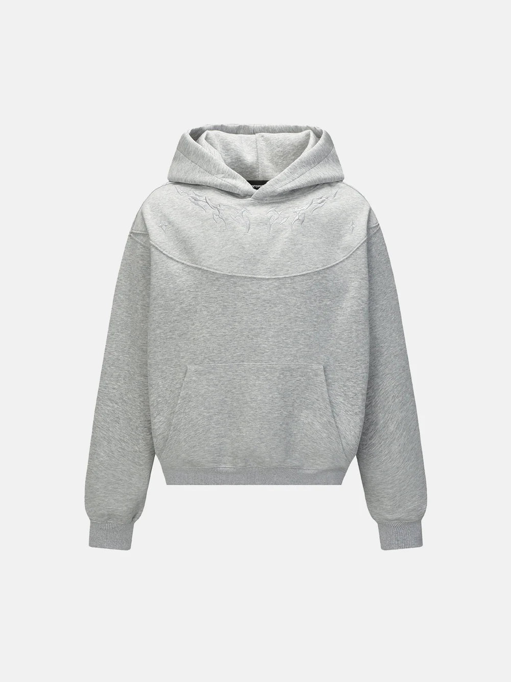 FLAME EMBROIDERY HOODIE