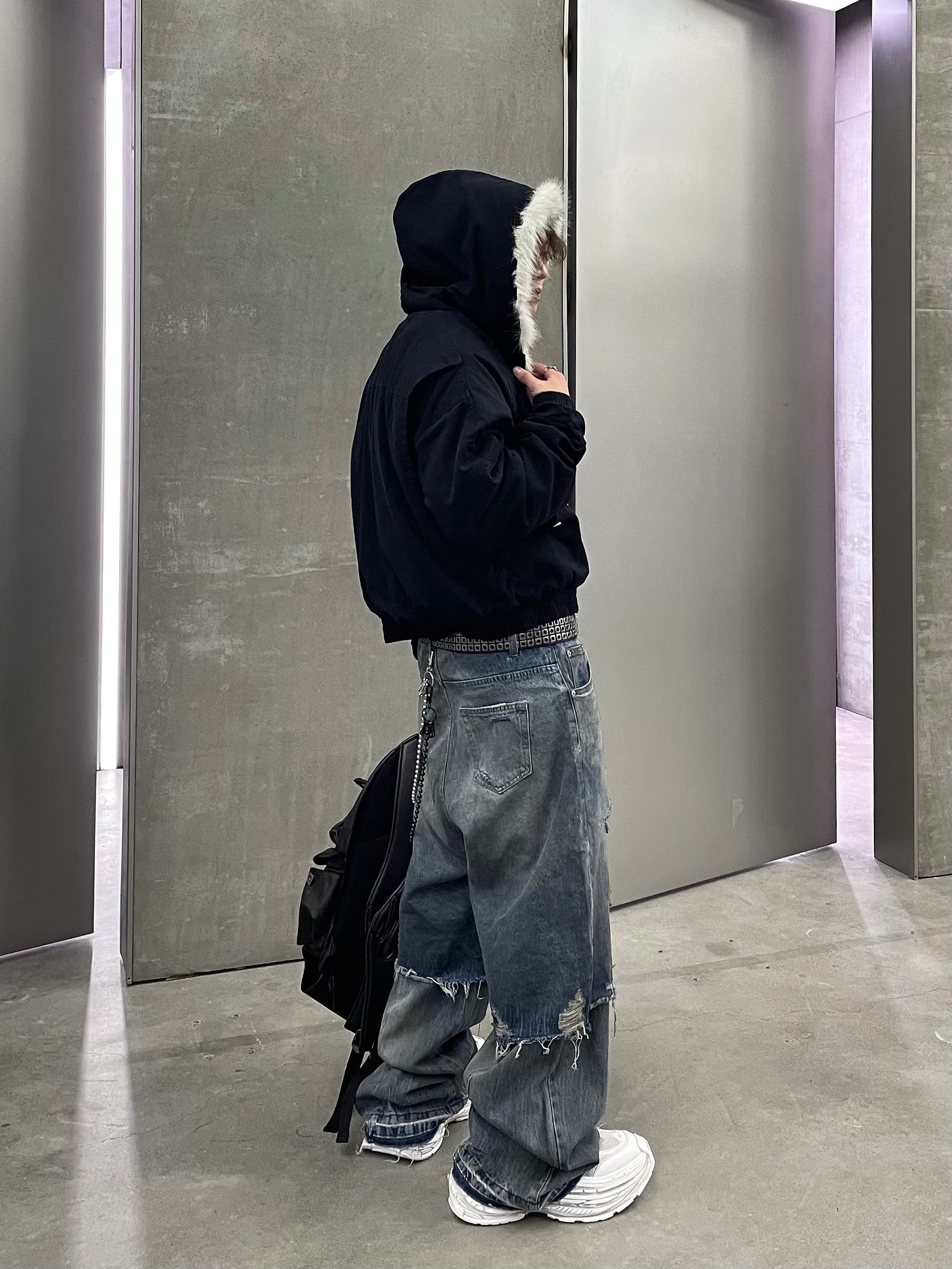 MODERN FUR HEAVY JACKET