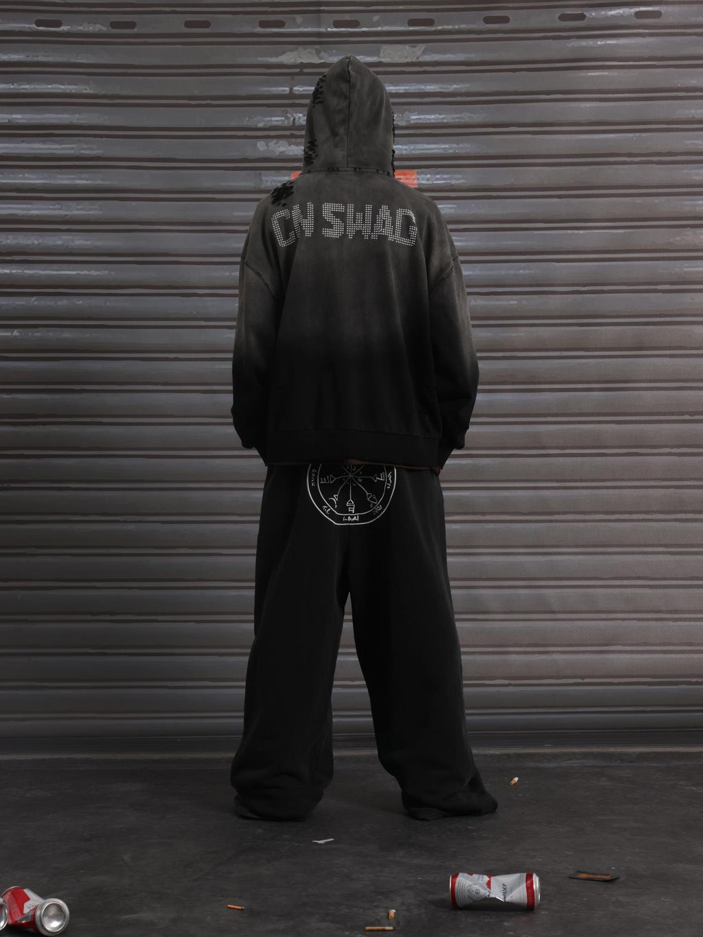 VISTA EMBROIDERED ZIP HOODIE