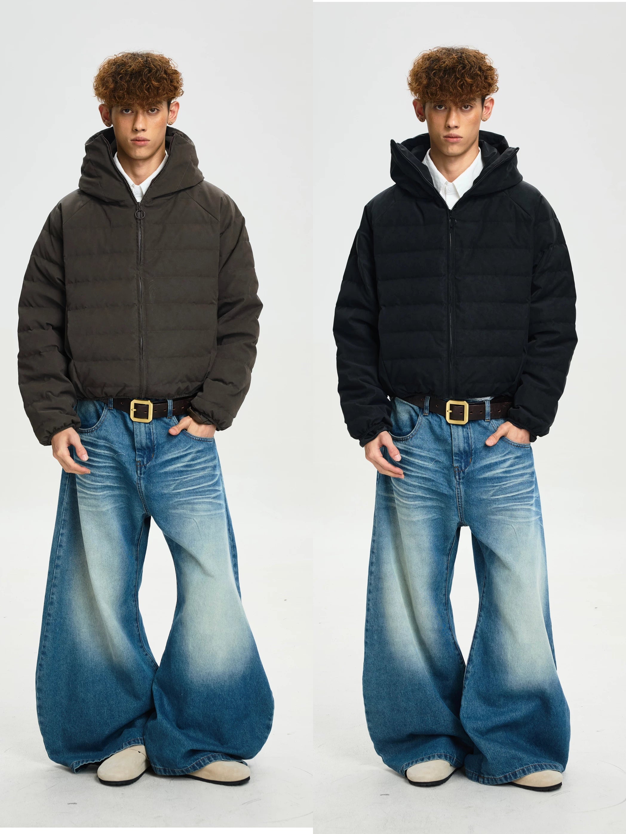 HIGH-NECK MICRO DOWN JACKET