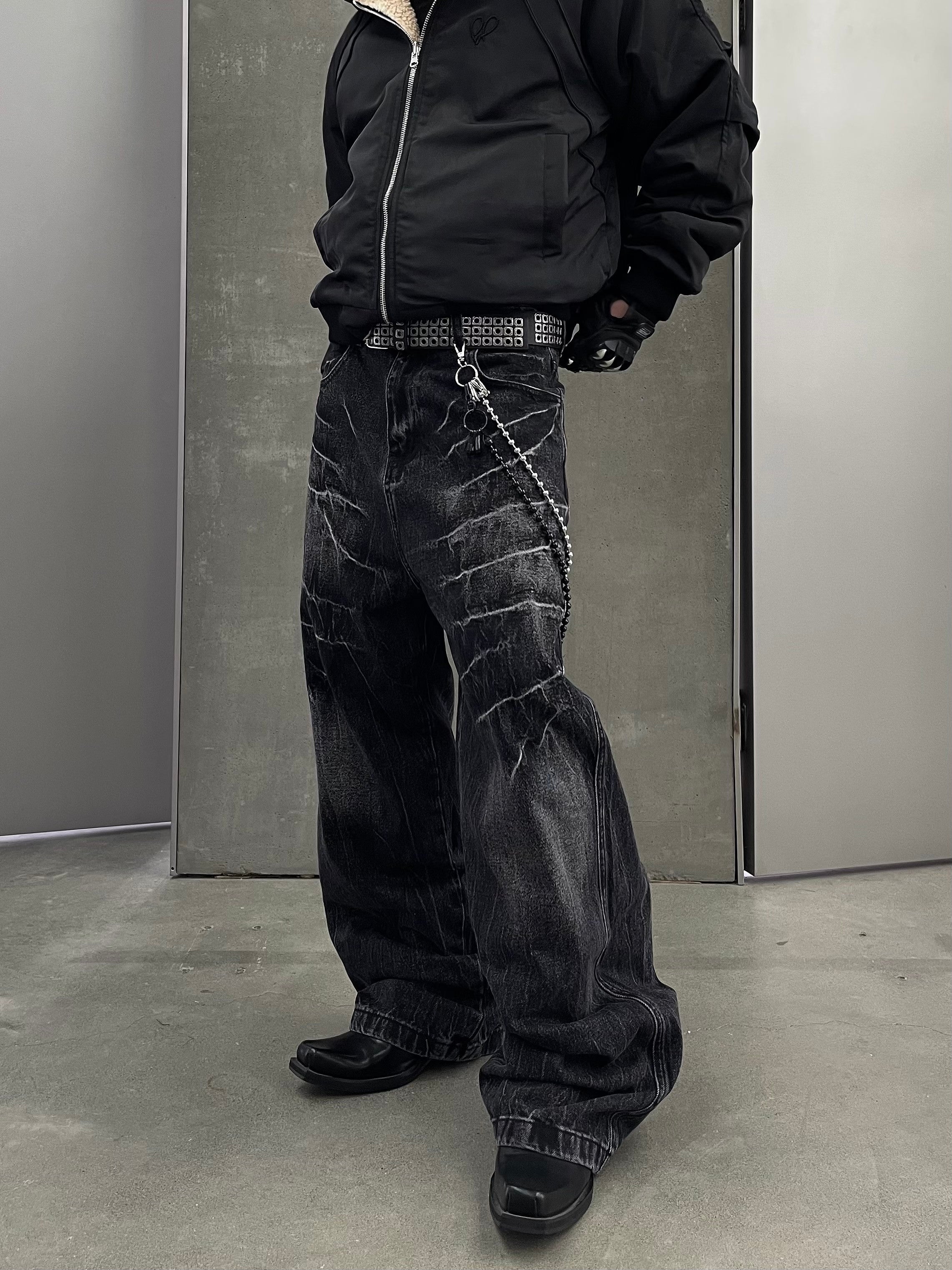 RAVAGE LOOSE DENIM PANTS