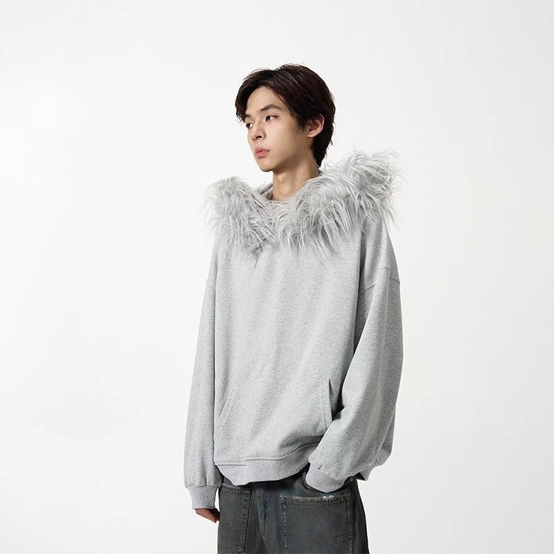 NORDIC FUR HOODIE