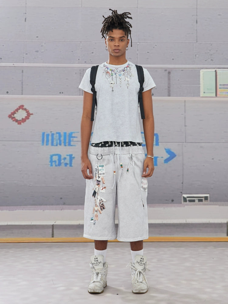 BLAZE CARTOON SWEAT SHORTS