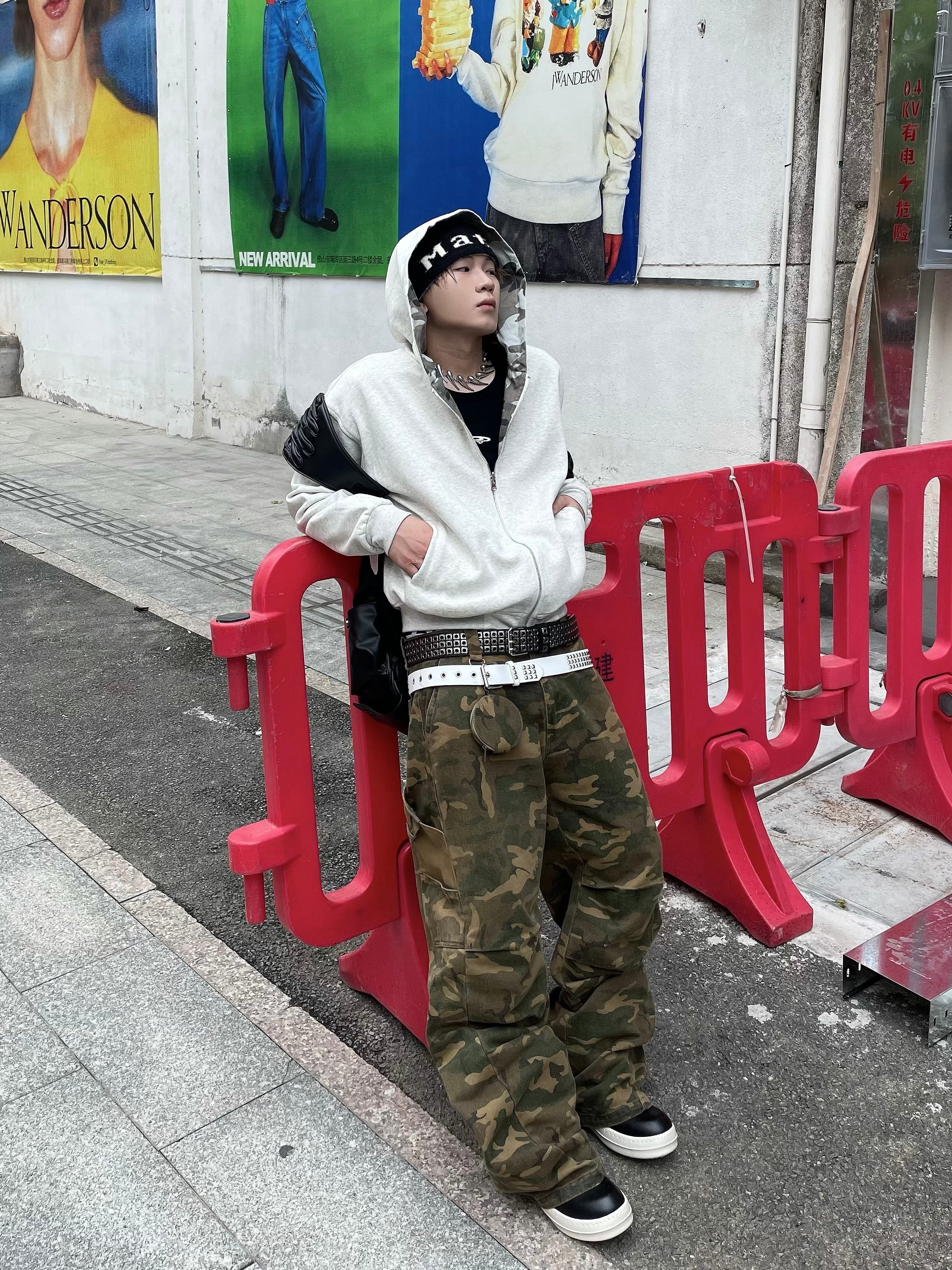 REVERSIBLE CAMO HOODIE