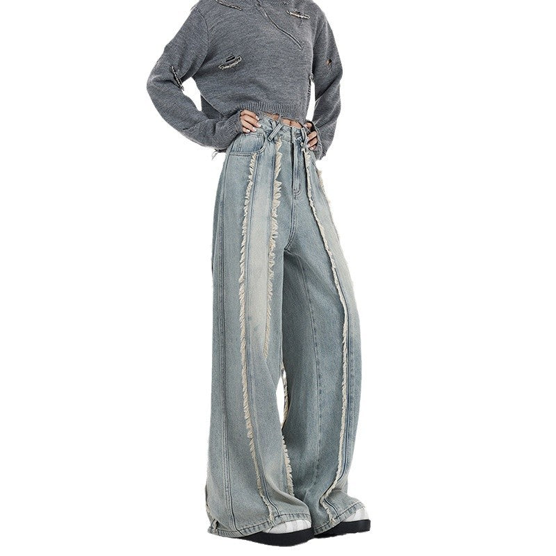 FARWIDED SLACKS DENIM