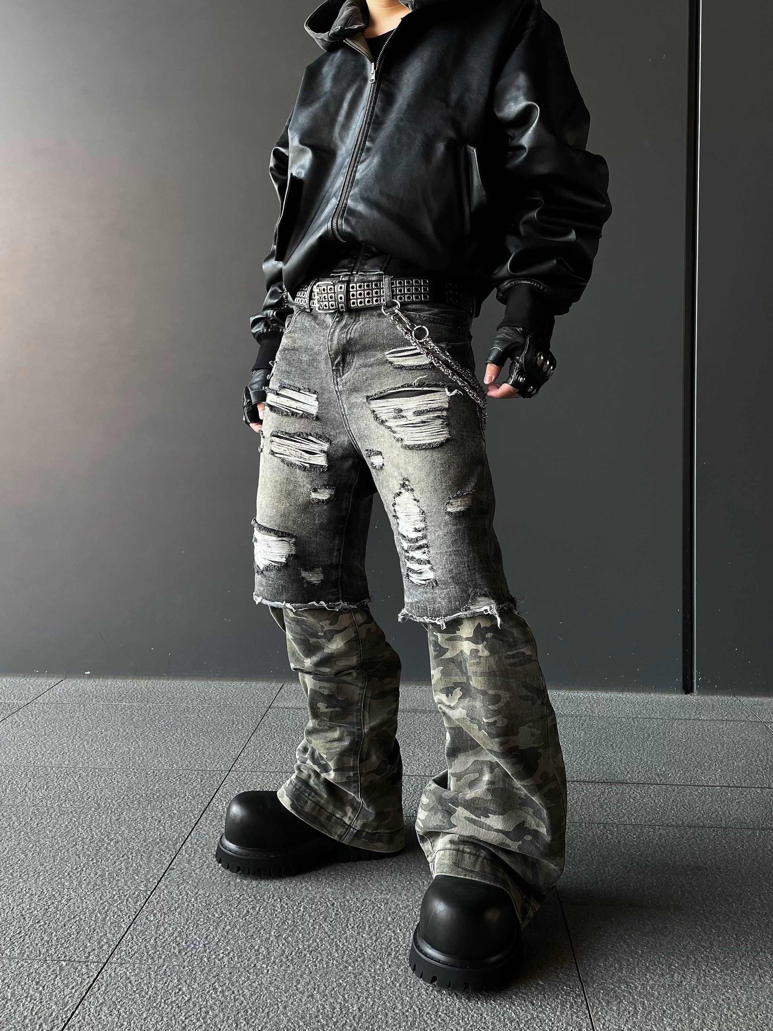 FUSION CAMO DENIM PANTS