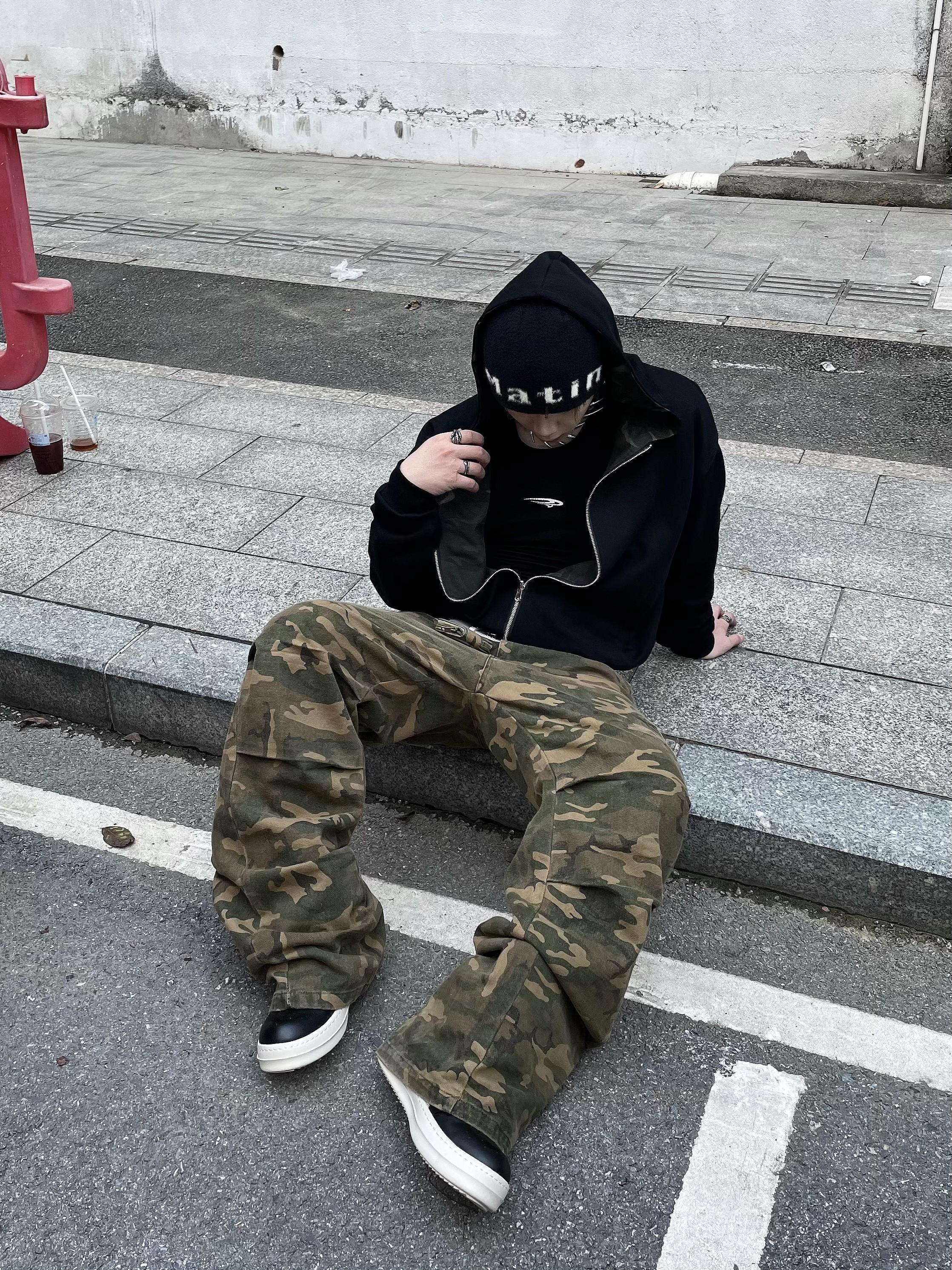 REVERSIBLE CAMO HOODIE