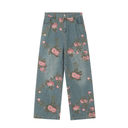 VINTAGE FLOWER DENIM