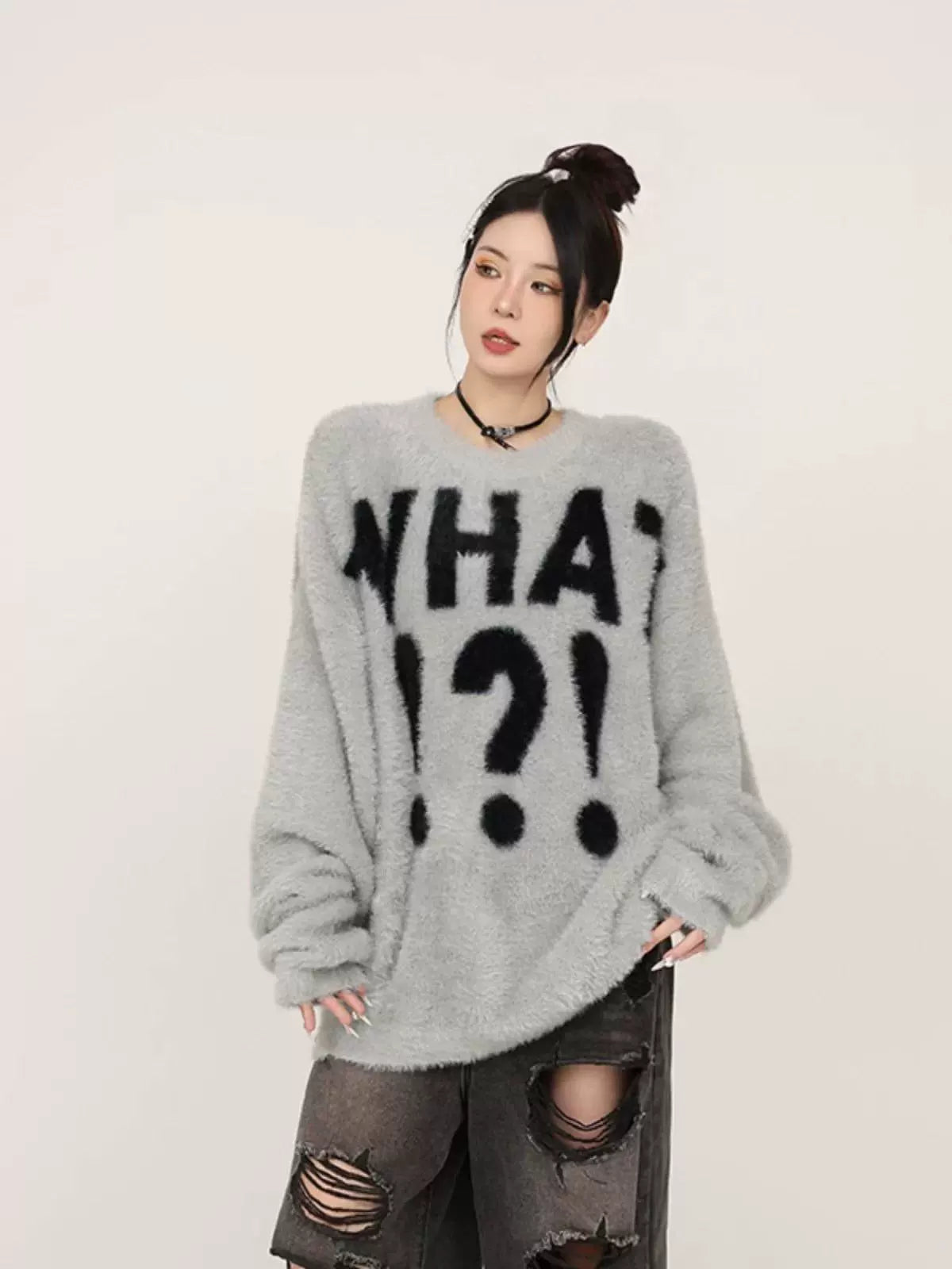 CHILL WAVE  KNIT SWEATER