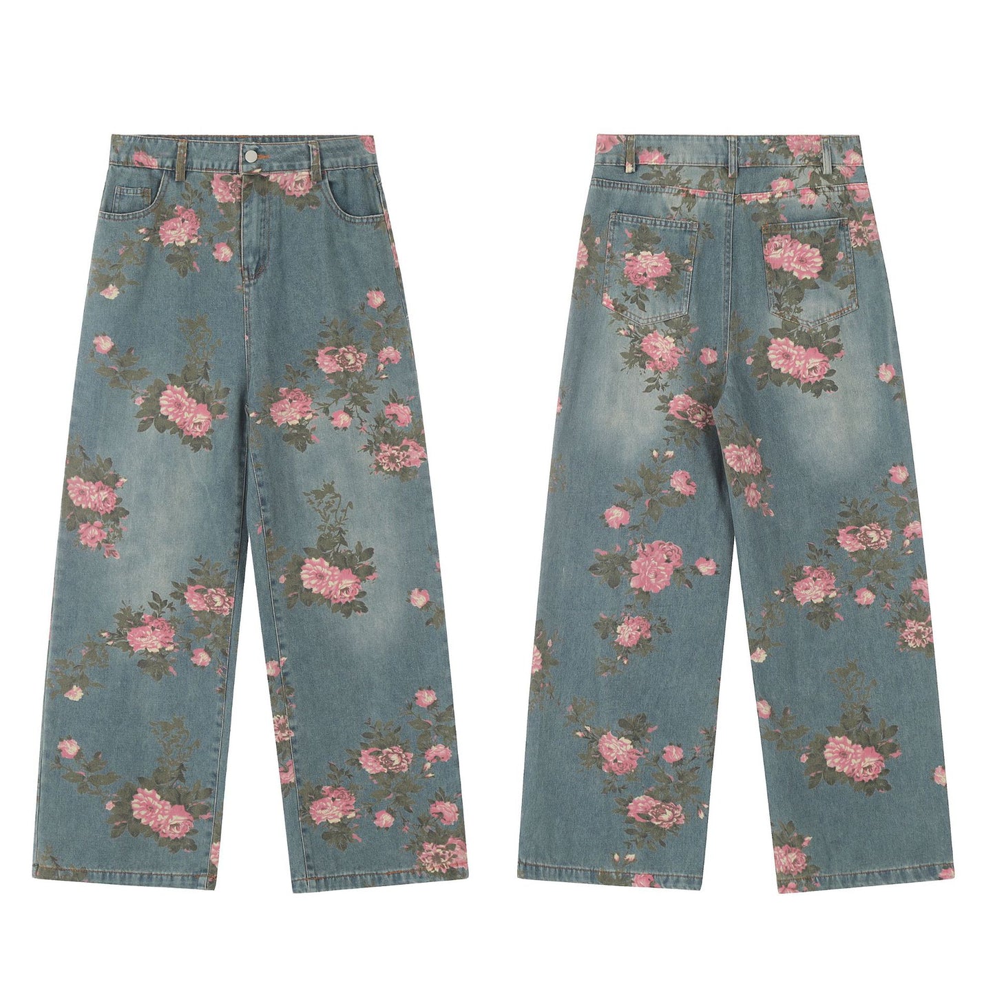 VINTAGE FLOWER DENIM