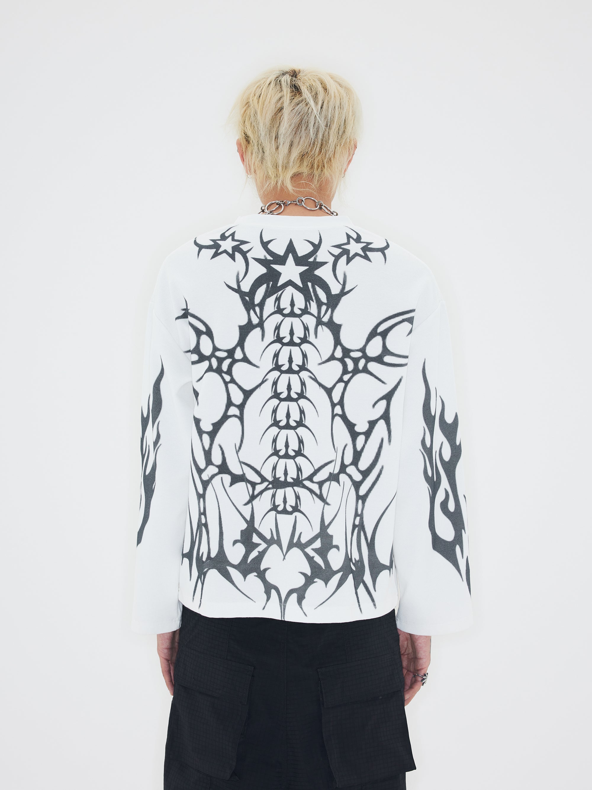 ARCANE SYMBOL WAFFLE LONGSLEEVE