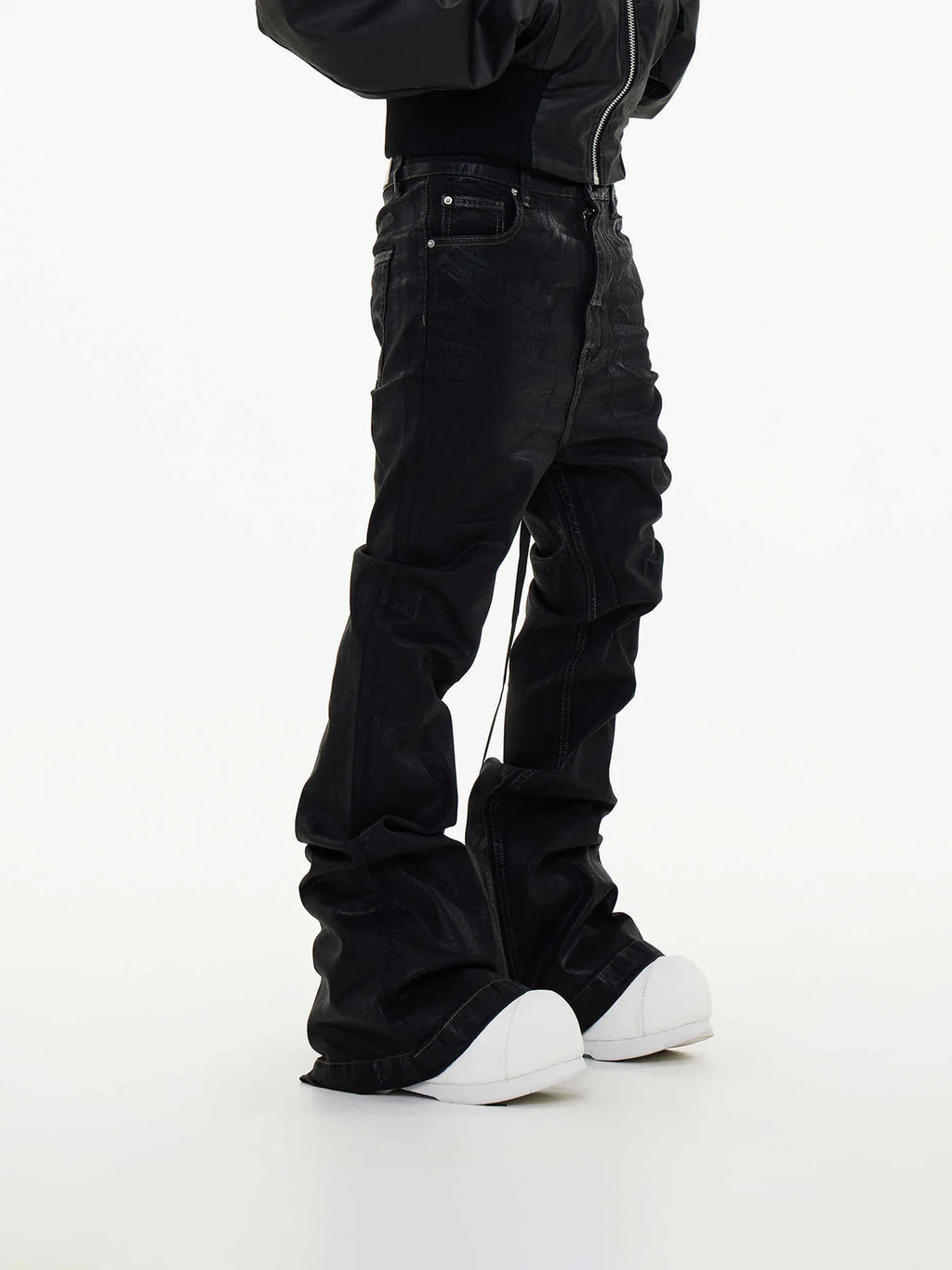 BLK WAX DENIM