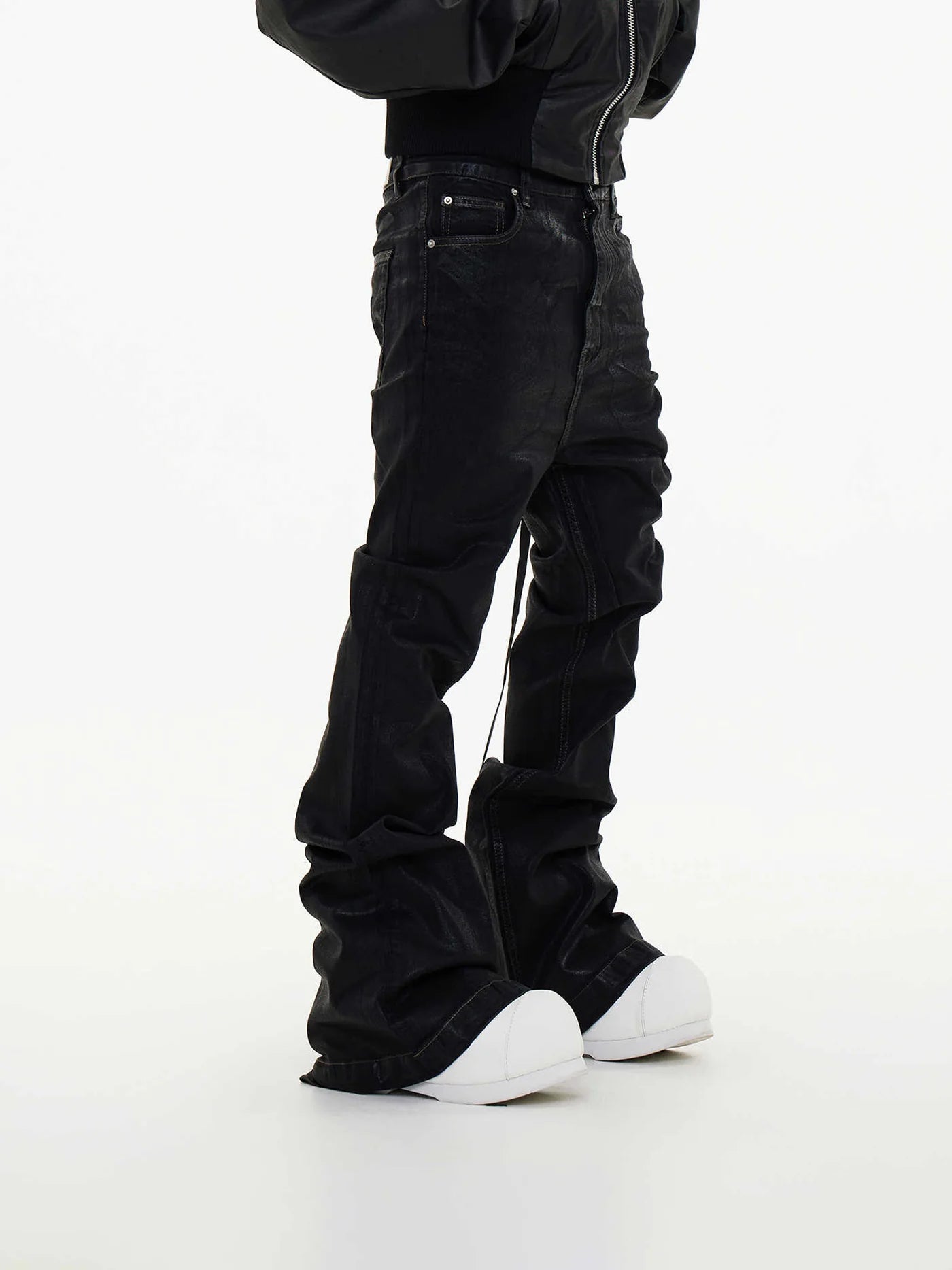 BLK WAX DENIM