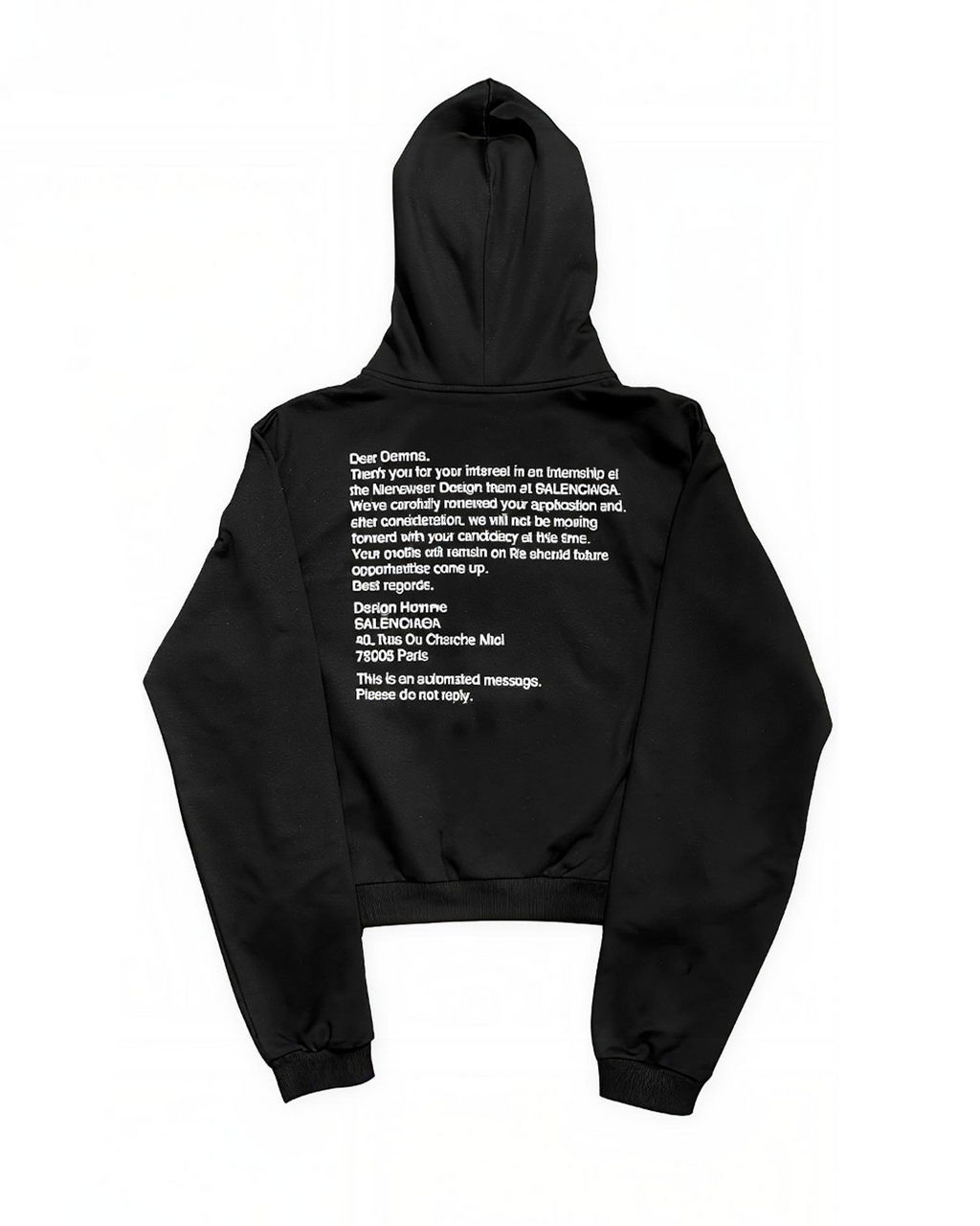 A SALUTE TO DEMNA BOOTLEG HOODIE