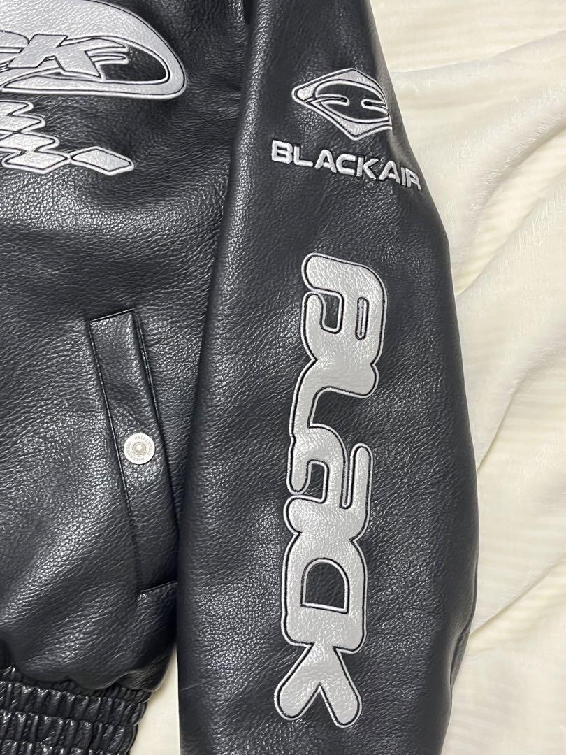 BLACK AIR LEATHER JACKET